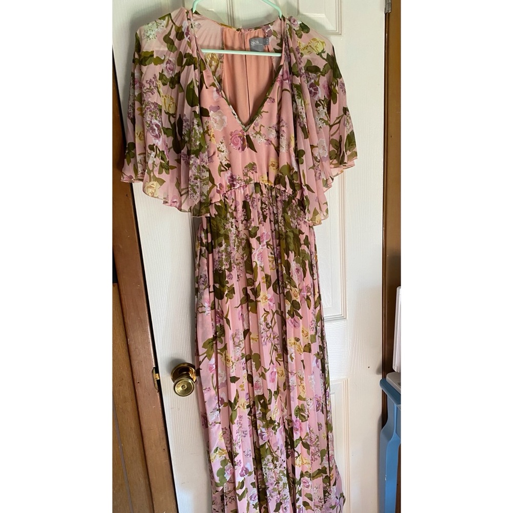 Asos Floral midi dress